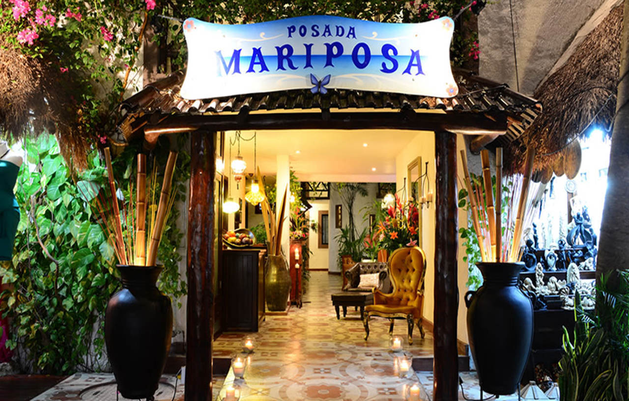 Posada Mariposa Boutique Hotel - 5Th Avenue Playa del Carmen Exterior photo